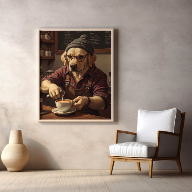 Poster O Dia a Dia do Flannel Lab Começa (Criador carregado)