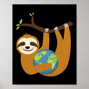 Poster O Dia da Terra Lenta Salva A Terra Nosso Planeta M