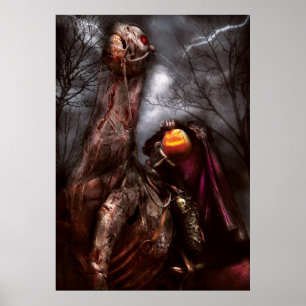 Poster O Dia das Bruxas - cavaleiro decapitado