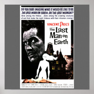 Póster O Dia das Bruxas "o último homem cartaz