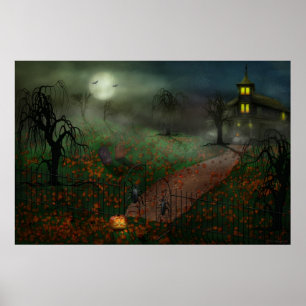 Póster O Dia das Bruxas - um Hallows a véspera