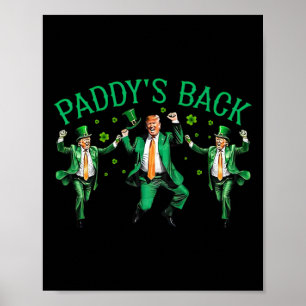 Poster O Dia de São Patrício de Dança Engraçado do Paddy'