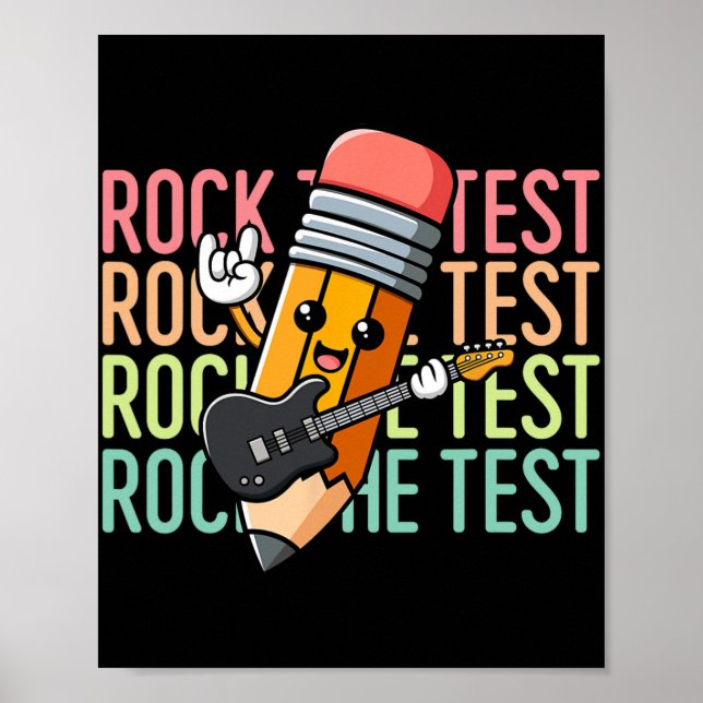 Poster O Dia de Teste do Professor no Dia de Teste da FUN (Frente)