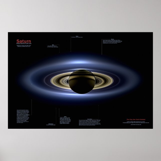 Póster O dia em que a Terra parou - Brilhante (Frente)