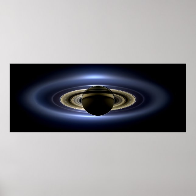 Poster O dia em que a Terra sorriu pela nave Cassini (Frente)