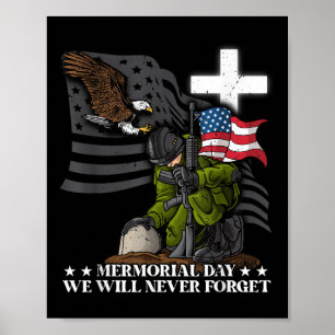 Poster O Dia Memorial Nunca Nos Esquecerá Dos Amantes Vet