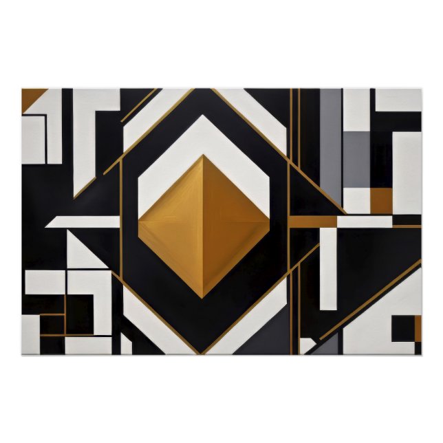 Póster O Diamante Dourado (Frente)