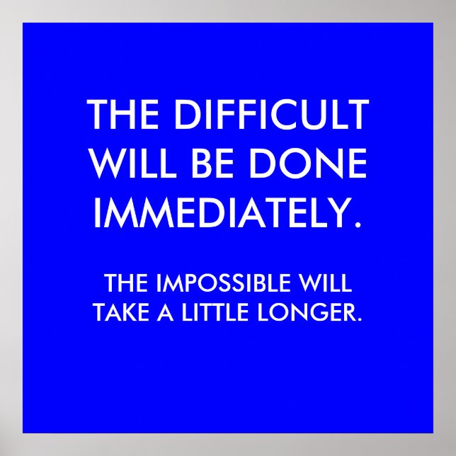 POSTER O DIFÍCIL (Frente)