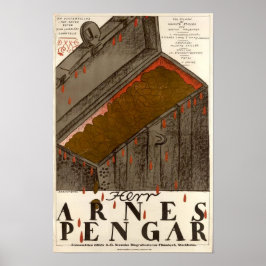 Poster O Dinheiro do Senhor Arne 1919 Filme Clássico