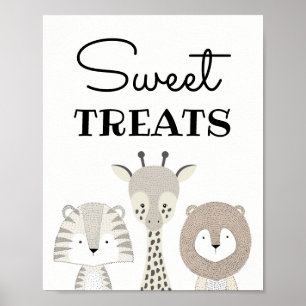 Poster O doce da selva trata a barra de chocolate do