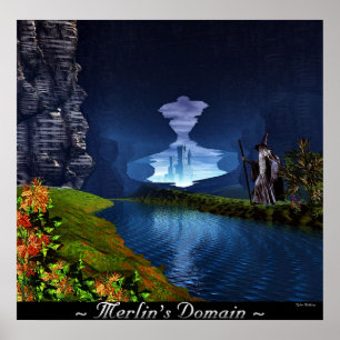 Poster O domínio de Merlin