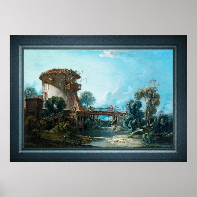 Poster O Dovecote de François Boucher (Frente)