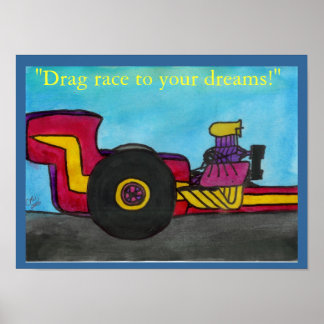 Poster "O Dragster"