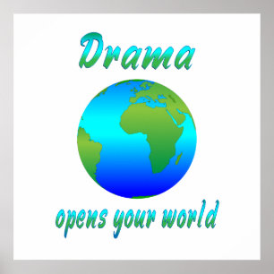 Poster O drama abre mundos