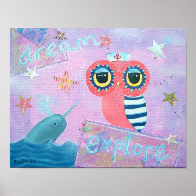 Póster O Dream Explorer (Frente)