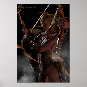 Poster O Drow - prepare para atear fogo