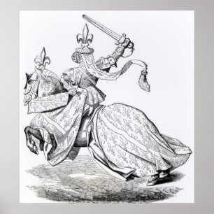 Póster O Duc de Bourbon armou-se para o competiam