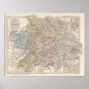 Póster O ducado de Francia, Alemannia, Baviera