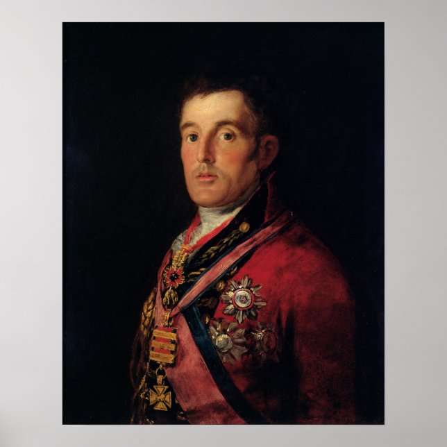Póster O Duque de Wellington 1812-14 (Frente)