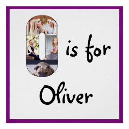 Póster O é para o nome