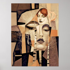 Poster O Eco de “Virelle” – Um Retrato Abstrato