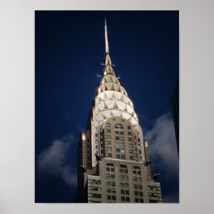 Poster O edifício Chrysler, Nova Iorque, pequeno