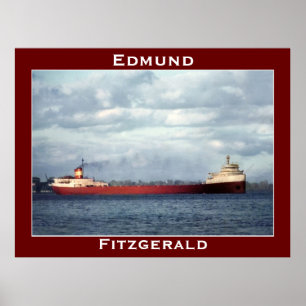 Poster O Edmund Fitzgerald na Rua.
