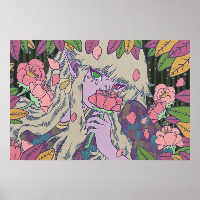 Poster O Elfo no Jardim (Frente)
