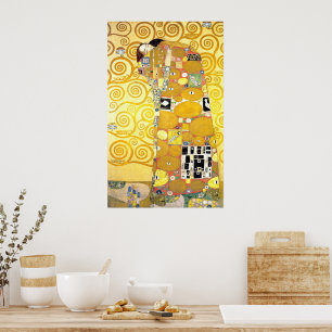 Poster O Embraço de Gustav Klimt