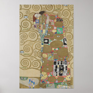 Poster O Embraço (Fulfillment) — Gustav Klimt   Stoclet