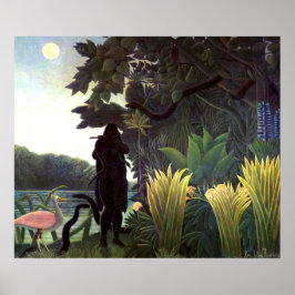Poster O Encantador de Serpentes por Henri Rousseau