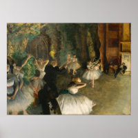 O ensaio do Balé no palco, Degas