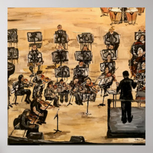 Poster "O ensaio" em acrílico