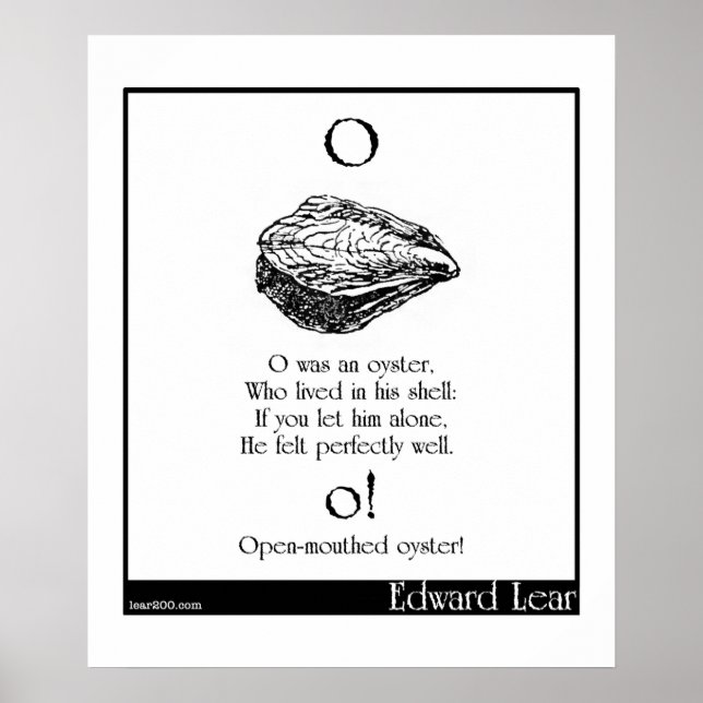 Poster O era uma ostra (Frente)