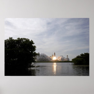 Poster O esforço do vaivém espacial tira