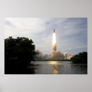 Poster O esforço do vaivém espacial tira 2