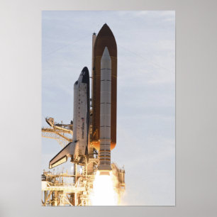 Póster O esforço do vaivém espacial tira 2