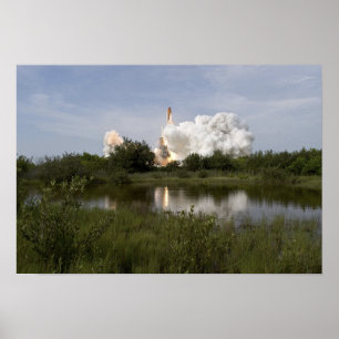 Poster O esforço do vaivém espacial tira 4