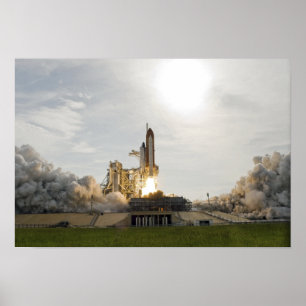 Póster O esforço do vaivém espacial tira 6
