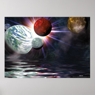 Póster o espaço