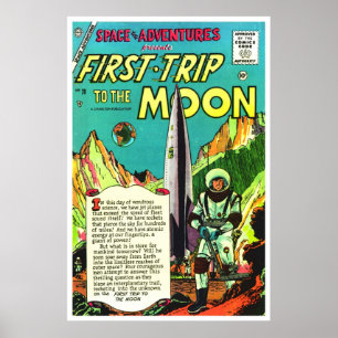 Póster O espaço aventura-se #20 (1956)