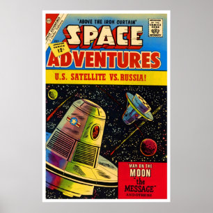 Póster O espaço aventura-se #46 (1962)