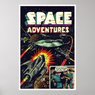 Poster O espaço aventura-se #4 (1953)
