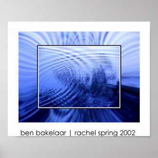 Póster o espaço entre