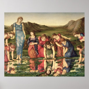 Poster O espelho de Venus, 1870-76 (óleo em canvas)