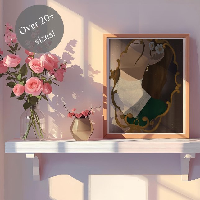 Poster O Espelho III - Uma Garota Semelhante Escondido (Criador carregado)