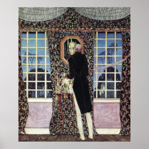 Póster O espelho por Kay Nielsen