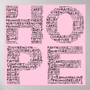 Póster O Espírito da Esperança (Texto Negra)