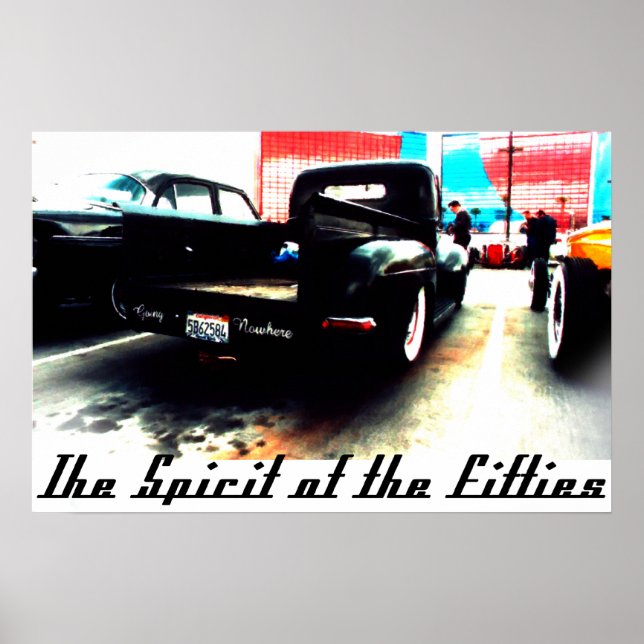 Poster O Espírito dos Anos 50 (Frente)