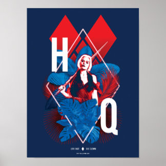 Poster O Esquadrão Suicida | Harley Quinn Fern e Diamante